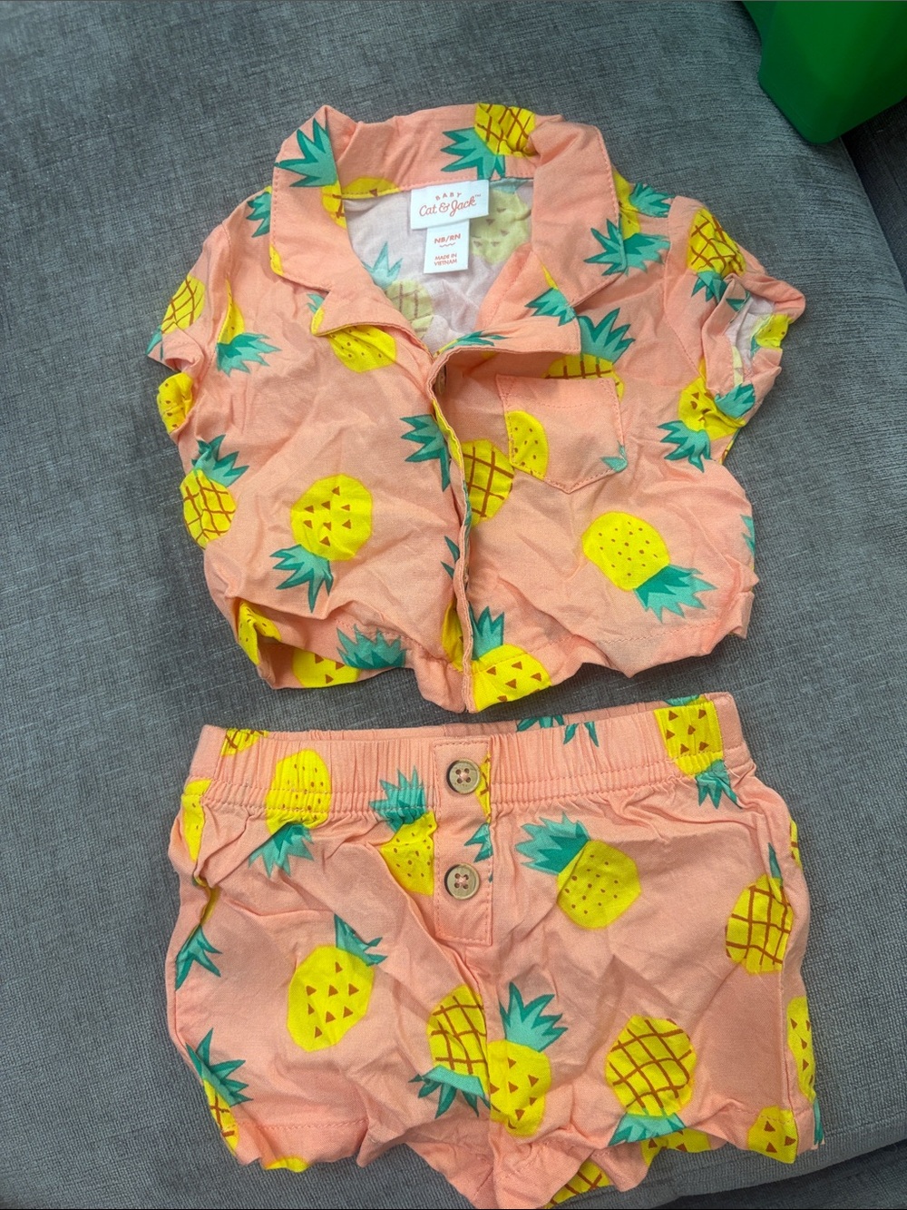 NB Pineapple Unisex Set